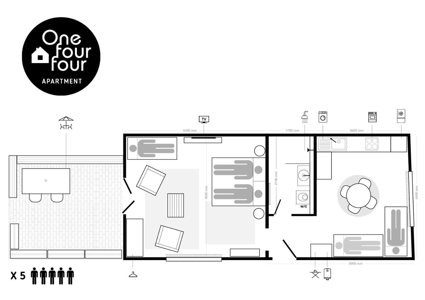 Onefourfour Apartment บรานดิส นาด ลาเบ็ม สตารา โบเลสลาฟ ภายนอก รูปภาพ